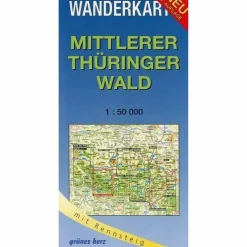 WK MITTL.THÜRINGER WALD - Wanderkarte