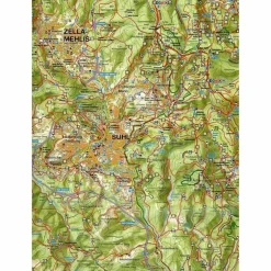 WK MITTL.THÜRINGER WALD - Wanderkarte