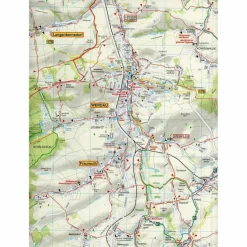 WÄLDER UM ZWICKAU, WERDAU UND GREIZ UND UMGEBUNG - Wanderkarte